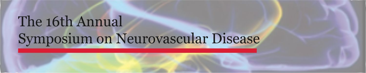The 16th Annual Symposium on Neurovascular Disease Banner